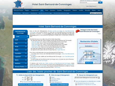 HOTEL SAINT-BERTRAND-DE-COMMINGES :...