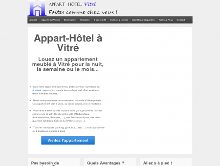 Appart Hôtel Vitré | La location courte durée...