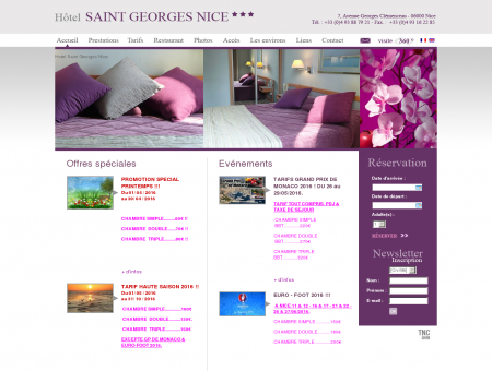 Hôtel Saint Georges - Nice - Côte d'Azur - 06