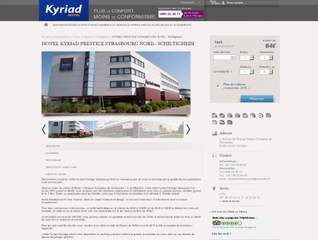 Hotel Kyriad Prestige Strasbourg Nord -...