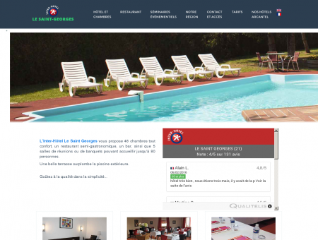 Site officiel de l'Inter-Hôtel restaurant Le Saint...