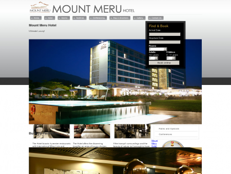 Mount Meru Hotel | Tanzania | Luxury | Arusha | Kilimanjaro