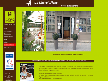 Le Cheval blanc | Hotel-Restaurant | Logis de...