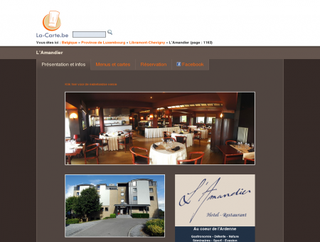 L'Amandier Hôtel - Restaurant - Séminaires à...