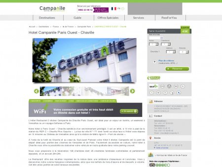 Hotel Campanile Paris Ouest - Chaville |...
