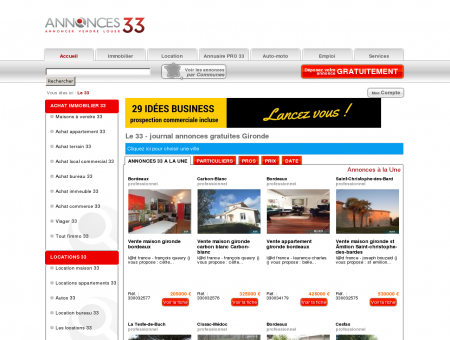 Le 33 # Annonces gratuites # Bordeaux &...
