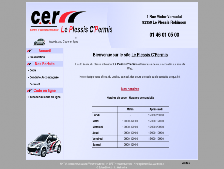 CER Le Plessis C'Permis - Auto-école à Plessis...