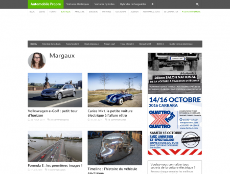 Margaux - Blog auto - Automobile Propre