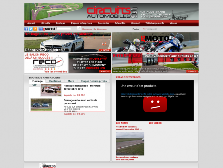 Accueil | Circuits Automobiles LFG