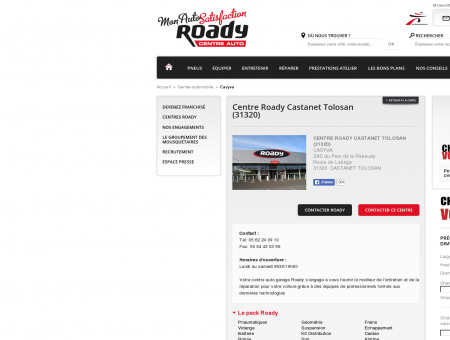 L'enseigne : Centres Roady | Roady Centre auto...