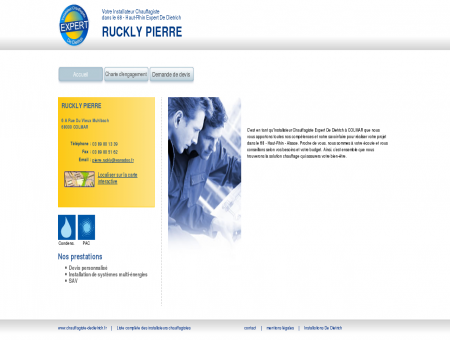 RUCKLY PIERRE | Installateur chauffagiste...