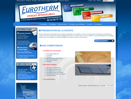 SARL EUROTHERM - Plomberie - Chauffage -...