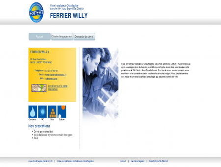 FERRIER WILLY | Installateur chauffagiste...