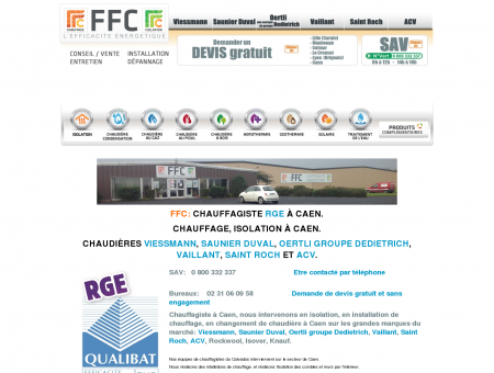 Caen Chauffagiste Isolation - FFC Chauffage,...