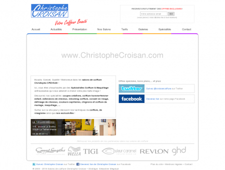 Salons de coiffure Christophe Croisan - Saint...