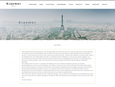 Nos salons - Kraemer Coiffure Paris