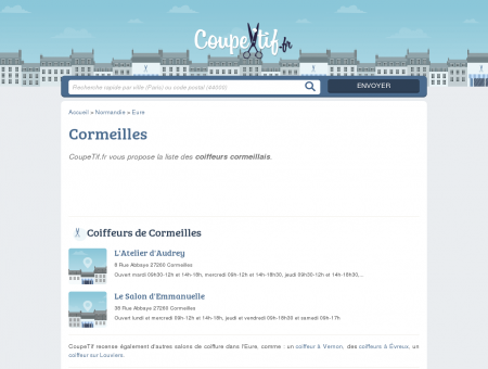 COIFFEURS CORMEILLES - SALONS DE...