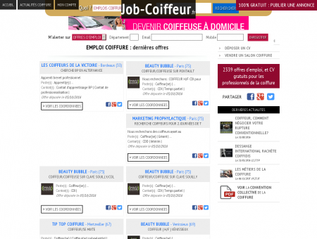 EMPLOI COIFFURE | job-coiffeurs.fr