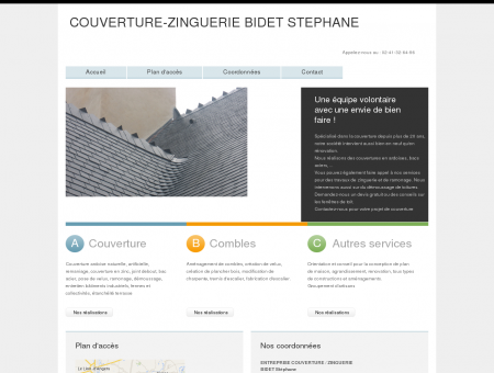 Couverture-Zinguerie BIDET STEPHANE