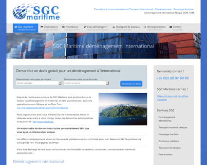 SGC Maritime transitaire maritime international ...
