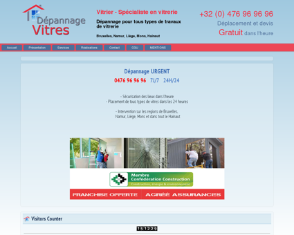 DEPANNAGE-VITRES | Dépannage urgent en...