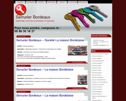 Serrurier Bordeaux PAS CHER: 05 56 30 16 27 -...