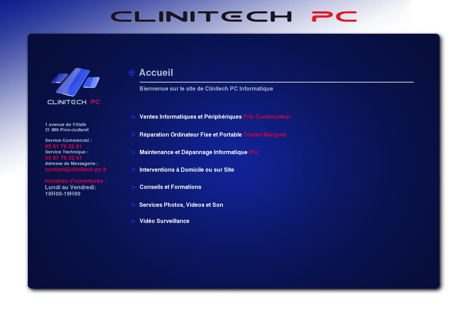 Clinitech PC | dépannage maintenance vente...