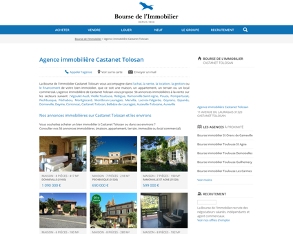 Agence immobilière Castanet Tolosan -...