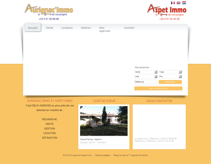 Agence immobilière Aurignac et Aspet Immo -...