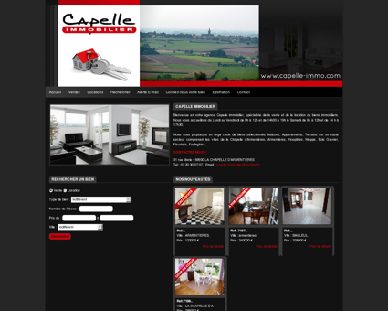 Capelle Immobilier, agence immobilière La...