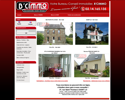 B' cimmo, agence immobiliere en normandie,...