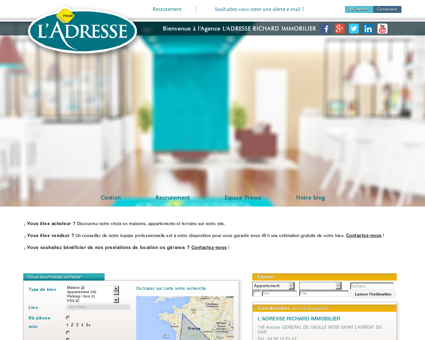 immobilier | L'Adresse RICHARD IMMOBILIER