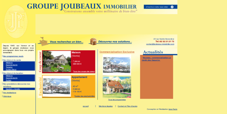 GROUPE JOUBEAUX IMMOBILIER -...