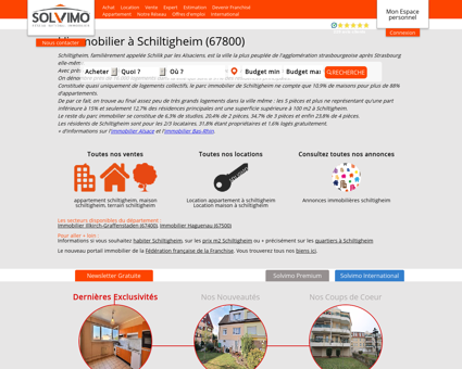 Immobilier Schiltigheim Solvimo