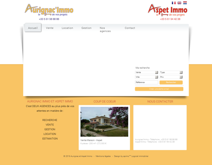 Agence immobilière Aurignac et Aspet Immo -...