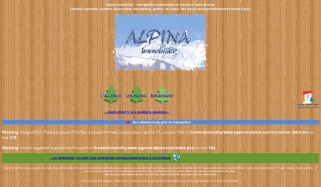 Agence immobilière Alpina immobilier en...