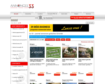 Le 33 # Annonces gratuites # Bordeaux &...