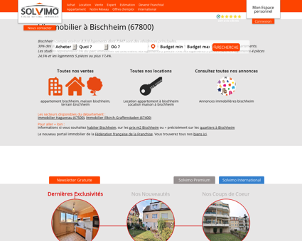 Immobilier Bischheim Solvimo
