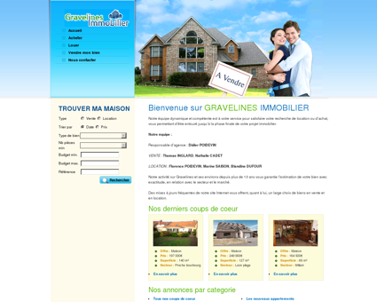 GRAVELINES IMMOBILIER - Accueil