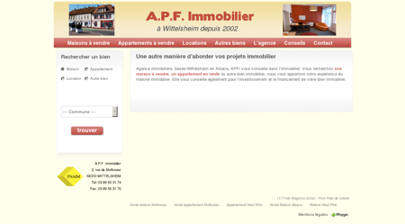 Agence APF immobilier