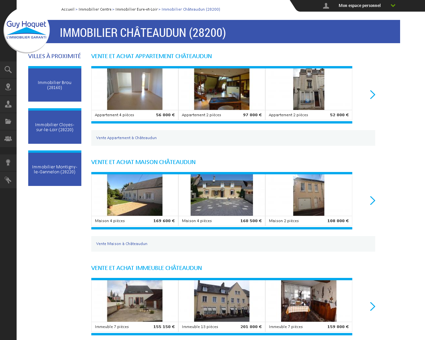 Immobilier Châteaudun (28200) - Toutes les...