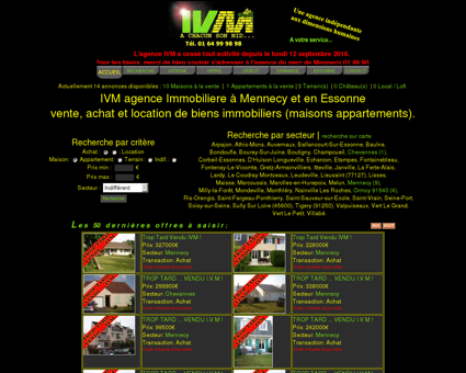 IVM agence Immobiliere Mennecy Immobilier...