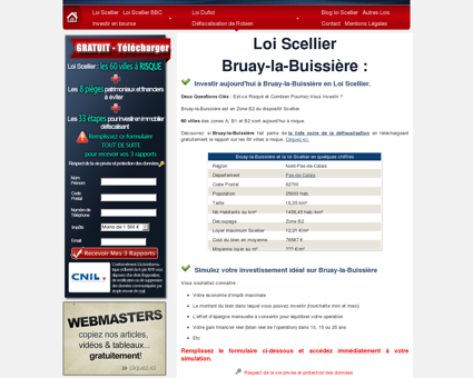 Loi Scellier Bruay-la-Buissière, appartement...