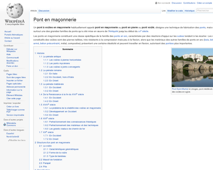 Pont en maçonnerie  Wikipédia