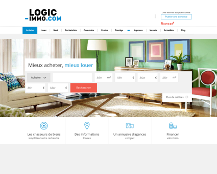 Logicimmo.com - Appartements, maisons, terrains...