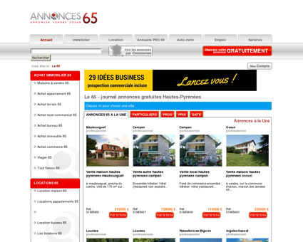 Le 65 # Annonces gratuites # Tarbes & Hautes...