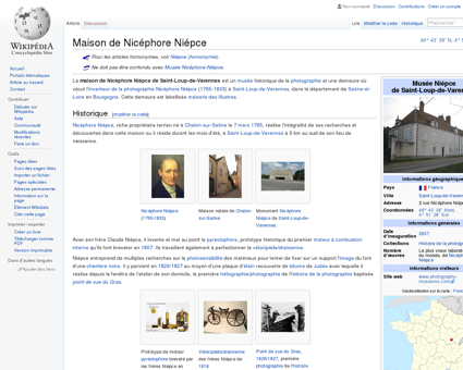 Maison de Nicéphore Niépce  Wikipédia