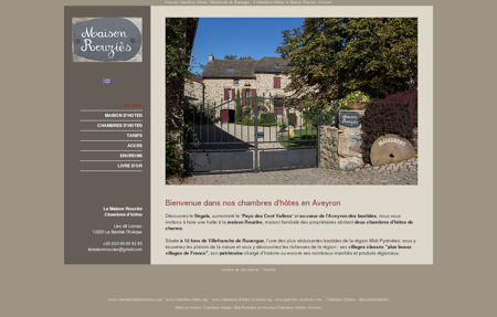 Chambre d'hotes Aveyron - Maison Rouzies,...