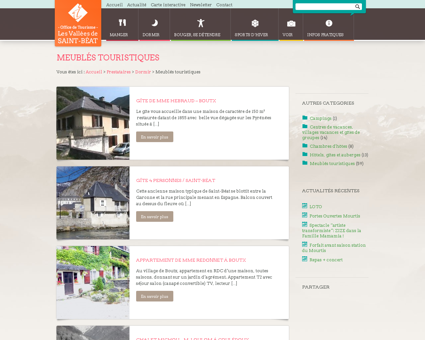 Meublés touristiques - Office tourisme Saint...