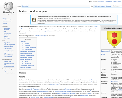 Maison de Montesquiou  Wikipédia
